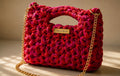 SAC LILA À FLEURS